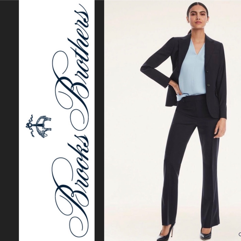 Wool (Black) Brooks Brothers Suit Jacket - Women’s Sz 12